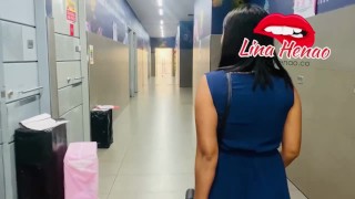 Mi Amiga Activa Mi Juguete en   Público en un Centro Comercial de Bogotá y ¡Sorpresa! 💦